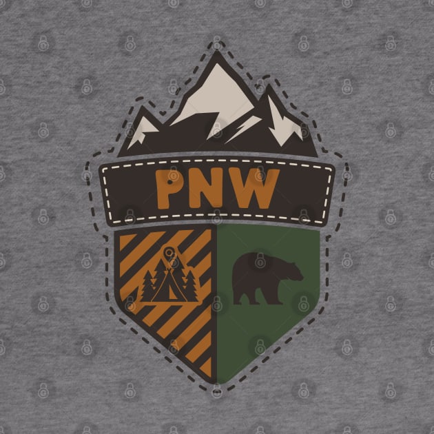 PNW Adventure Badge by happysquatch